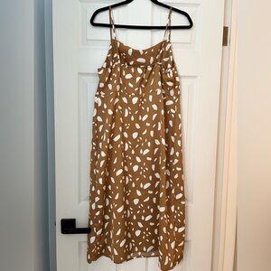 Old Navy satin midi dress